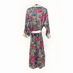 Victoria's Secret Vintage Gold Label 90s Romantic Floral Robe Kimono Women's M/L Photo 8