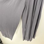 Elan  off the shoulder grey cropped wide leg boho jumpsuit romper size medium Photo 8