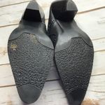 White Mountain  Black Mules Booties Chunky Heel size 7 Photo 3