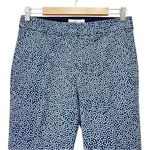 Boden Richmond Pant Blue Scattered Dots Ankle Trousers Size Women’s 6L | 6 Long Photo 3