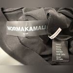 Norma Kamali  Turtleneck Block Color Black Gray Photo 3