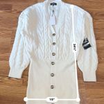 Retrofête   ivory cable knit DRESS TALA retro party size M Photo 5