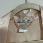 Linea Donatella  Satin Cream Robe with Lace Accents Photo 1