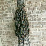 Don't Mess with Texas Jacket Blazer Large Multi Color Concho Buttons Vin… Black Photo 6