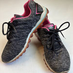 Skechers  Skech-Air Black/Hot Pink Athletic Shoes Women's 9.5 Lace Up‎ Photo 0