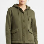 Ralph Lauren Khacki Olive Green Zip Front Hoody Jacket L Photo 0