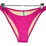J.Crew NEW Heritage 1989 High-Leg Bikini Bottom BP209 Fuchsia Pink Size Small Photo 0