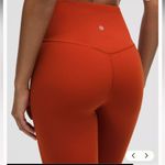 Lululemon Align High Rise Mini Flare Legging In Autumn Rust. MSRP $128 Photo 5