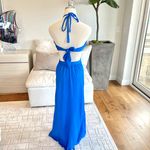 Line and Dot  Kara Midi Dress in Blue Size S Photo 5