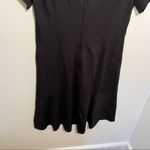 Ann Taylor  A-Line Dress Black V-Neck Photo 8