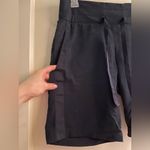 Athleta  Navy Bermuda Shorts Athletic Wear Photo 1