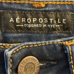 Aeropostale Women's High Waisted Jeggings Dark Blue Denim Size 0 Photo 8