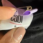 CAbi  Black Career Pants Women's Size 8 27" Inseam Corporate Capsule Classic Photo 2