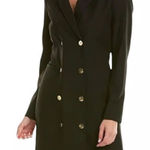 Tahari  ASL Black Double Breasted Blazer Dress Workwear Photo 0