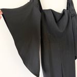 White House | Black Market  Off-Shoulder Jumpsuit with Flare Sleeve in Black Size12 Photo 2