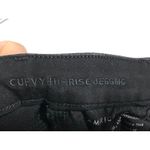 American Eagle Curvy Hi Rise Jegging Black Jeans Women 0R Next Level Stretch Y2K Photo 6