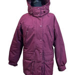 Eddie Bauer Ridge Line Women's Goose Down Parka Coat Hooded Size Small Photo 0