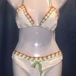 Lucky Brand Crochet Triangle Bikini Photo 0