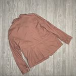 Baccini  brown Jean jacket with brown and copper rivet design long sleeve medium Photo 1