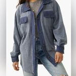 Free People  Ruby Fleece Shirt Jacket new with tags size medium Photo 0