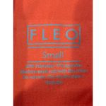 FLEO Small Orange‎ Crop Capri Leggings Orange Photo 2