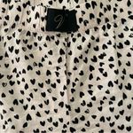Victoria's Secret  Pink and Black Hearts Pajama Sleepwear Bottoms Photo 5