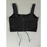 Black Dark Denim Lace Photo 2