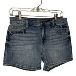 joe's jeans Joe’s Reese Rolled Hem Fashion Blue Denim Mid Rise Jean Shorts Size 24 NWT Photo 4