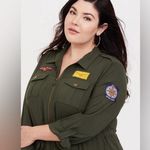 Torrid Her Universe Captain Marvel Shirt Dress - New - Size 18/20 (2) Photo 2