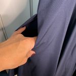 Gal Meets Glam Zoe Bow Fit and Flare Navy Blue Dress W-872 Sz 8 Photo 9