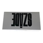 SZADE NIB East Side Black Ink Sustainable On Trend Rectangular Frame Sunglasses Photo 2