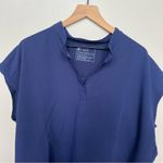 FIGS  Rafaela Oversized Mandarin Collar Short Sleeve Scrub Top Size XXL Photo 5