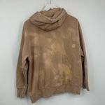 Nike Custom Bleach Splatter Hoodie Size Medium Tan Photo 5