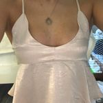 Brandy Melville Champagne Pink Crop Tank Top  Photo 0