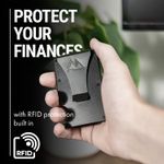 Minimalist Wallet for Men - Slim RFID Wallet Photo 1