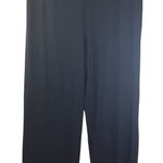 Eileen Fisher  Pull‎ On Black Size XL Pants Wide Leg Office Career Wear Stretch Photo 0