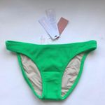 PilyQ NWT  Kiwi Reef High Cut Full Bikini Photo 0