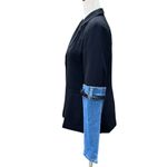 Loragal hybrid denim buckle blazer Black Photo 5