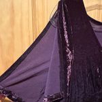 American Eagle Crushed Velvet Velour Flutter Sleeve Party Dress size M NWT Photo 2