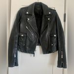 Theory Leather Adashi Moto Jacket Photo 4