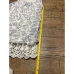 Tendenze 100% silk Made in Italy paisley lace tank White Photo 4