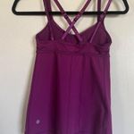 Lululemon Purple  tank top with attached bra Photo 1