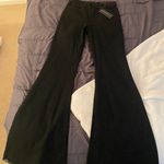 High Waisted Flare Jeans Black Size 30 Photo 0