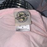 Common Threads Y2K Baby Girl Pink Butterfly Tattoo Tee M Side Ruched Vintage Photo 6