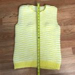 Yellow vest, top, knitted, handmade Size M Photo 7