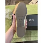 Vionic ORINDA SQUARE TOE BALLET FLAT Gold Size 9.5 Narrow Photo 4