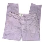 Nili Lotan women’s Jenna lilac Purple Cropped corduroy Military Pants size 6 Photo 1