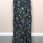 Angie Women’s Floral Print Ruffle Front Pockets Tank Jumpsuit Photo 4