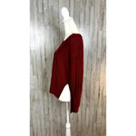 Altar'd State Women's Size Small Red Long Sleeve Pullover Sweater Photo 5