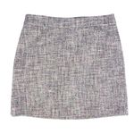 DKNY Grey Tweed Short A-Line Skirt Size 8 Photo 0